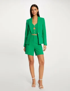 Blouse Bretelles Fines Avec Boutons Vert Femme -Mode de Reve Magasin blouse bretelles fines avec boutons vert femme vue5 32536300942160600
