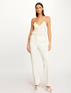 Caraco Bretelles Fines Avec Fronces Ecru Moyen Femme -Mode de Reve Magasin caraco bretelles fines avec fronces ecru moyen femme vue5 32536300941390213