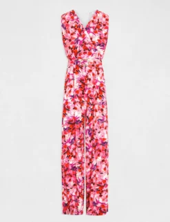 Combinaison Jambe Large Imprimé Floral Multico Femme -Mode de Reve Magasin combinaison jambe large imprime floral multico femme vue3 32536300951360900