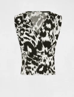 Débardeur à épaulettes Imprimé Abstrait Multico Femme -Mode de Reve Magasin debardeur a epaulettes imprime abstrait multico femme vue3 32536300959280900