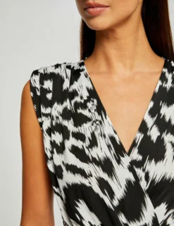 Débardeur à épaulettes Imprimé Abstrait Multico Femme -Mode de Reve Magasin debardeur a epaulettes imprime abstrait multico femme vue4 32536300959280900