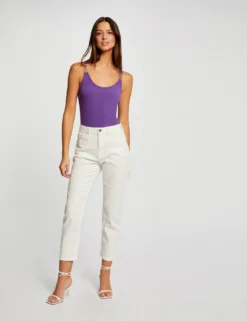 Débardeur Avec Bretelles à Ornements Violet Fonce Femme -Mode de Reve Magasin debardeur avec bretelles a ornements violet fonce femme vue5 32536300938470311