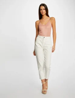 Débardeur Bretelles Fines Avec Chaînes Rose Moyen Femme -Mode de Reve Magasin debardeur bretelles fines avec chaines rose moyen femme vue5 32536300939060514