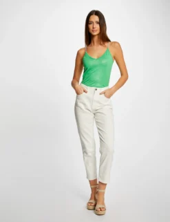 Débardeur Bretelles Fines Avec Chaînes Vert Femme -Mode de Reve Magasin debardeur bretelles fines avec chaines vert femme vue5 32536300939060600