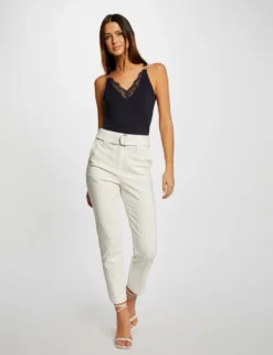 Débardeur Bretelles Fines Avec Dentelle Marine Femme 7 Débardeur Bretelles Fines Avec Dentelle Marine Femme -Mode de Reve Magasin debardeur bretelles fines avec dentelle marine femme vue5 32536300938490301