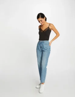 Débardeur Bretelles Fines Avec Dentelle Noir Femme 7 Débardeur Bretelles Fines Avec Dentelle Noir Femme -Mode de Reve Magasin debardeur bretelles fines avec dentelle noir femme vue5 32536300885780100