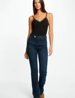 Débardeur Bretelles Fines Bande Dentelle Noir Femme -Mode de Reve Magasin debardeur bretelles fines bande dentelle noir femme vue5 32536300763600100