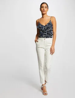 Débardeur Bretelles Fines Imprimé Bleu Femme 7 Débardeur Bretelles Fines Imprimé Bleu Femme -Mode de Reve Magasin debardeur bretelles fines imprime bleu femme vue5 32536300931430300