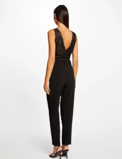 Débardeur Bretelles Larges à Dentelle Noir Femme -Mode de Reve Magasin debardeur bretelles larges a dentelle noir femme vue5 32536300949280100