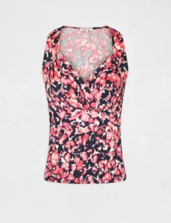 Débardeur Bretelles Larges Imprimé Multico Femme -Mode de Reve Magasin debardeur bretelles larges imprime multico femme vue3 32536300946890900