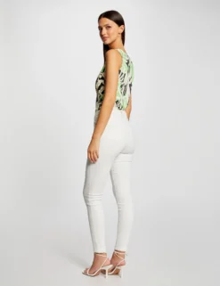 Mode de Reve Magasin -Mode de Reve Magasin debardeur col en v imprime vegetal multico femme vue2 32536300954220900