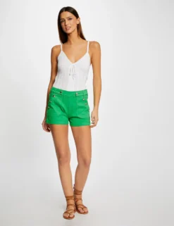 Débardeur Pull à Bretelles Croisées Ecru Femme 7 Débardeur Pull à Bretelles Croisées Ecru Femme -Mode de Reve Magasin debardeur pull a bretelles croisees ecru femme vue5 32536300938280201