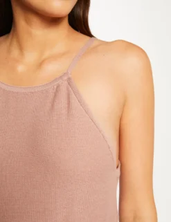 Débardeur Pull Avec Col Rond Vieux Rose Femme -Mode de Reve Magasin debardeur pull avec col rond vieux rose femme vue4 32536300942610507