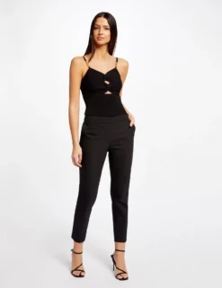 Débardeur Pull Avec Détails Bijoux Noir Femme -Mode de Reve Magasin debardeur pull avec details bijoux noir femme vue5 32536300942650100