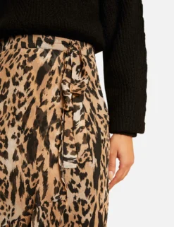 Jupe Longue Portefeuille Imprimée Multico Femme -Mode de Reve Magasin jupe longue portefeuille imprimee multico femme vue4 32536300936660900