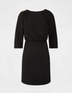 Robe Cintrée Dos Ouvert Noir Femme 10 Robe Cintrée Dos Ouvert Noir Femme -Mode de Reve Magasin robe cintree dos ouvert noir femme vue3 32536300948660100
