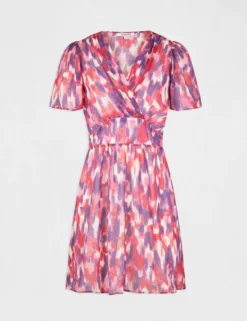 Robe Patineuse Imprimé Abstrait Multico Femme -Mode de Reve Magasin robe patineuse imprime abstrait multico femme vue3 32536300955040900