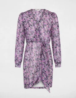 Robe Portefeuille Imprimé Floral Multico Femme -Mode de Reve Magasin robe portefeuille imprime floral multico femme vue3 32536300941380900