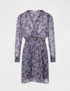 Robe Trapèze Imprimé Cachemire Multico Femme -Mode de Reve Magasin robe trapeze imprime cachemire multico femme vue3 32536300923220900