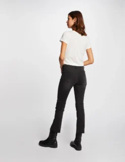 Mode de Reve Magasin -Mode de Reve Magasin t shirt manches courtes a inscription ecru femme vue2 32536300887620201