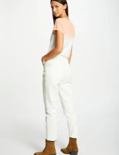 T-shirt Manches Courtes à Inscription Multico Femme -Mode de Reve Magasin t shirt manches courtes a inscription multico femme vue2 32536300939190900