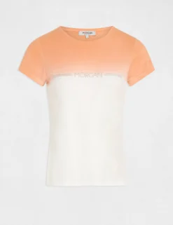 T-shirt Manches Courtes à Inscription Multico Femme -Mode de Reve Magasin t shirt manches courtes a inscription multico femme vue3 32536300939190900