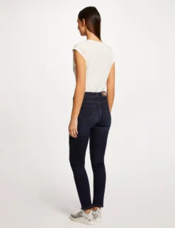 Mode de Reve Magasin -Mode de Reve Magasin t shirt manches courtes col en v ecru femme vue2 32536300941790201